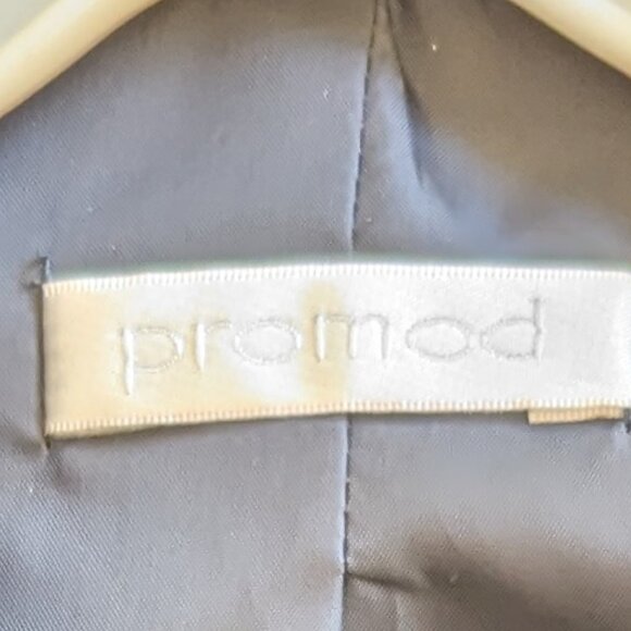 PROMOD Short black Trench Coat - Picture 10 of 10